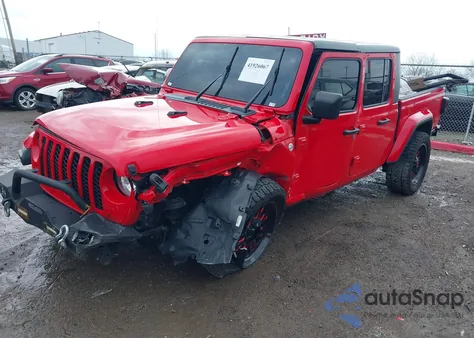2021 Jeep Gladiator Sport S 4X4 z USA, uszkodzony, nr VIN 1C6HJTAG0ML547293